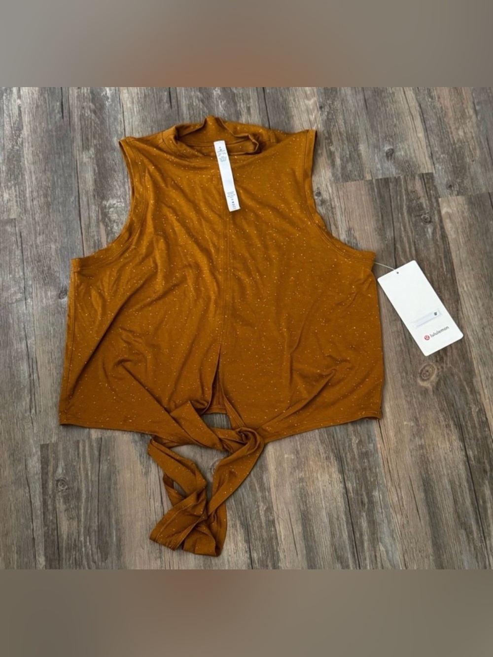 Lululemon Time to Restore Cropped Mock Neck Tank Top Size 6